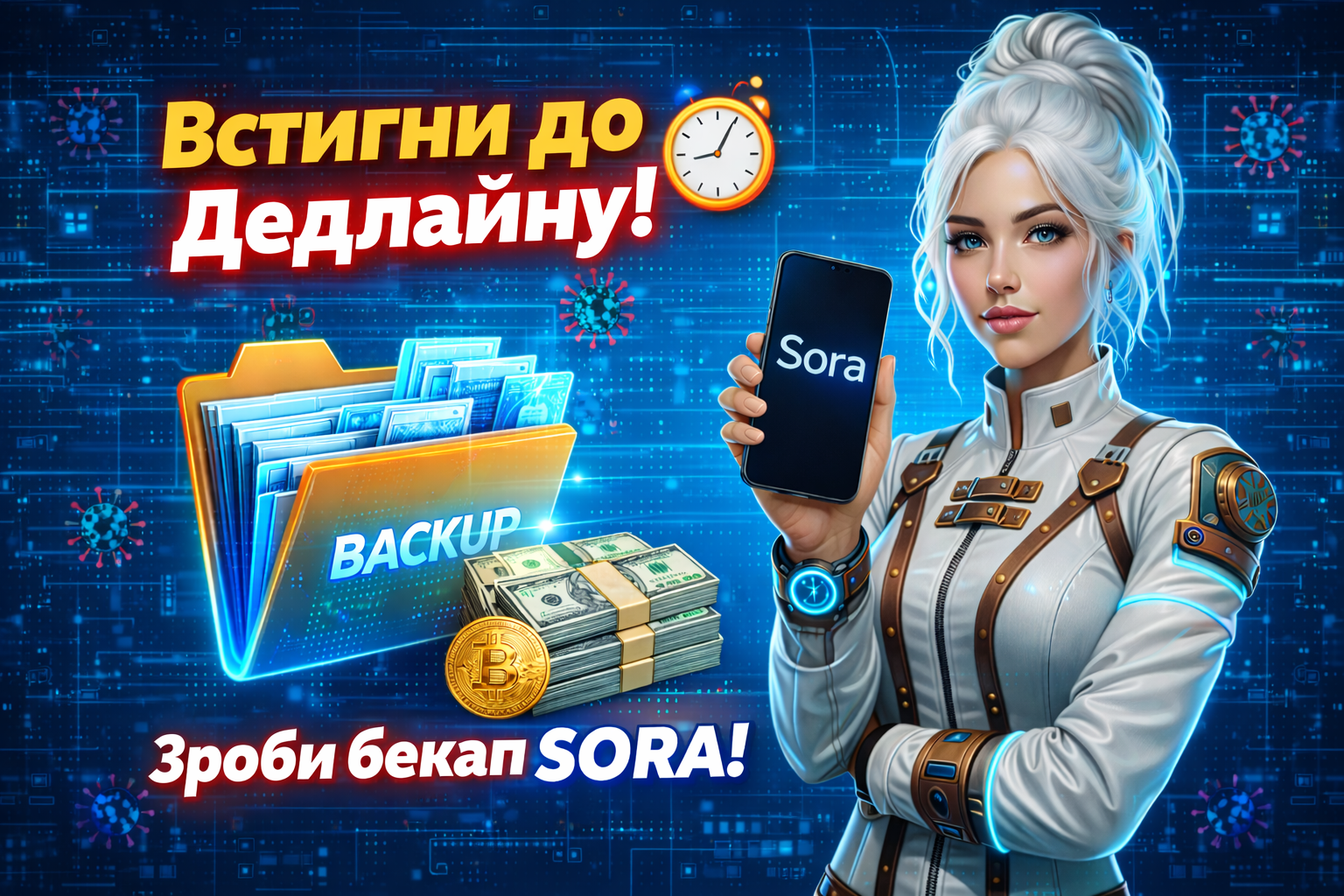 Не приходит backup Sora – что делать, если export не поступил