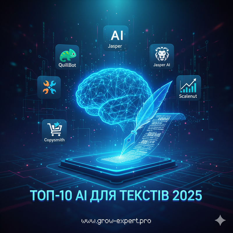 Не тільки ChatGPT: 10 Потужних AI-інструментів для контенту, SEO та бізнесу