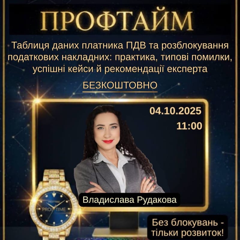 ПДВ та розблокування податкових накладних: практика, типові помилки, успішні кейси й рекомендації експерта