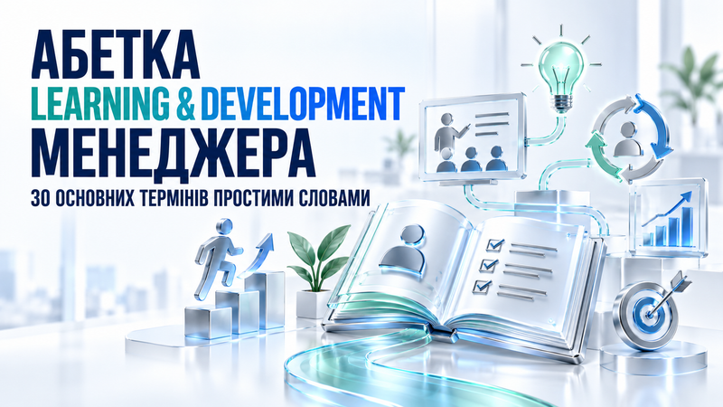 Корпоративне навчання та розвиток персоналу: 30 основних термінів