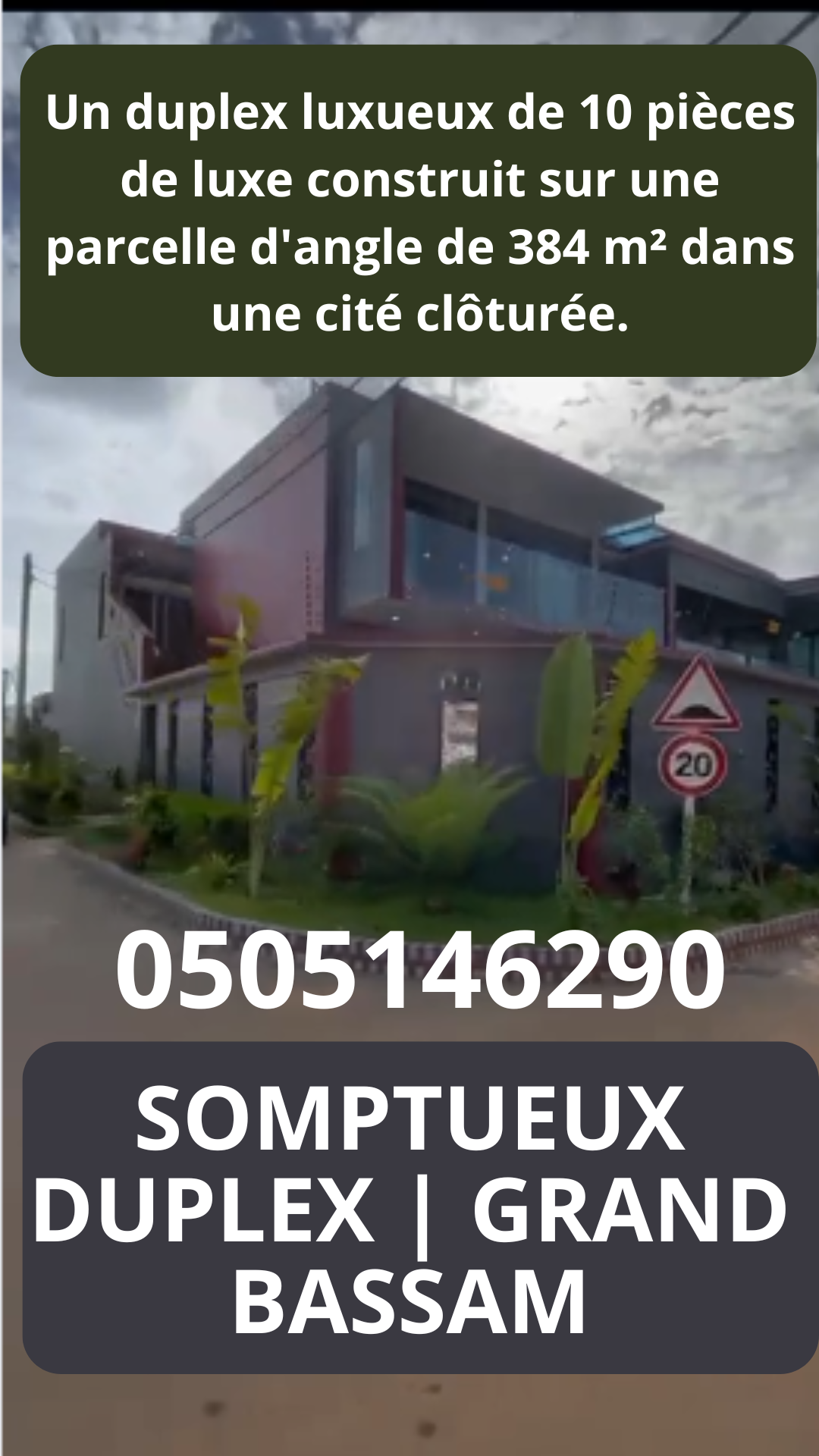 🏡 SOMPTUEUX DUPLEX À GRAND-BASSAM | 340 MILLIONS F CFA CASH
