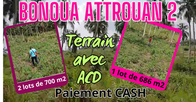 🛑 DERNIERS LOTS DISPONIBLES À BONOUA ATTROUAN 2 🛑