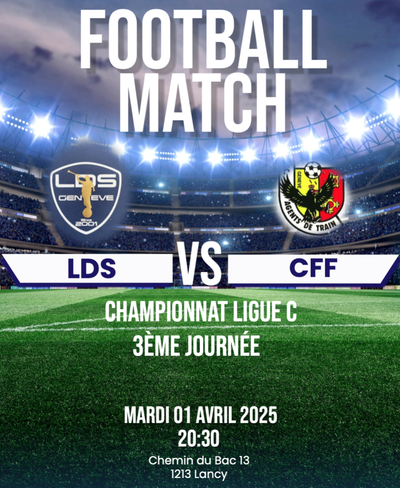 LDS VS CFF Un train à ne pas manquer...