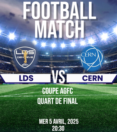 QUART DE FINAL DE COUPE: LDS VS CERN