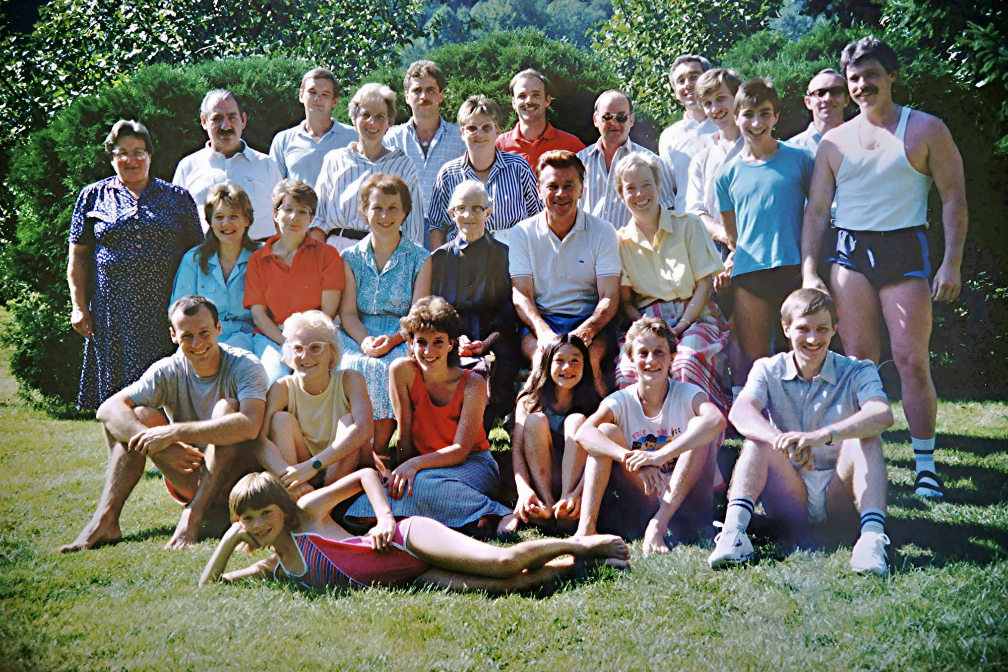 Familienfreffen Schlechtnau ca 1985