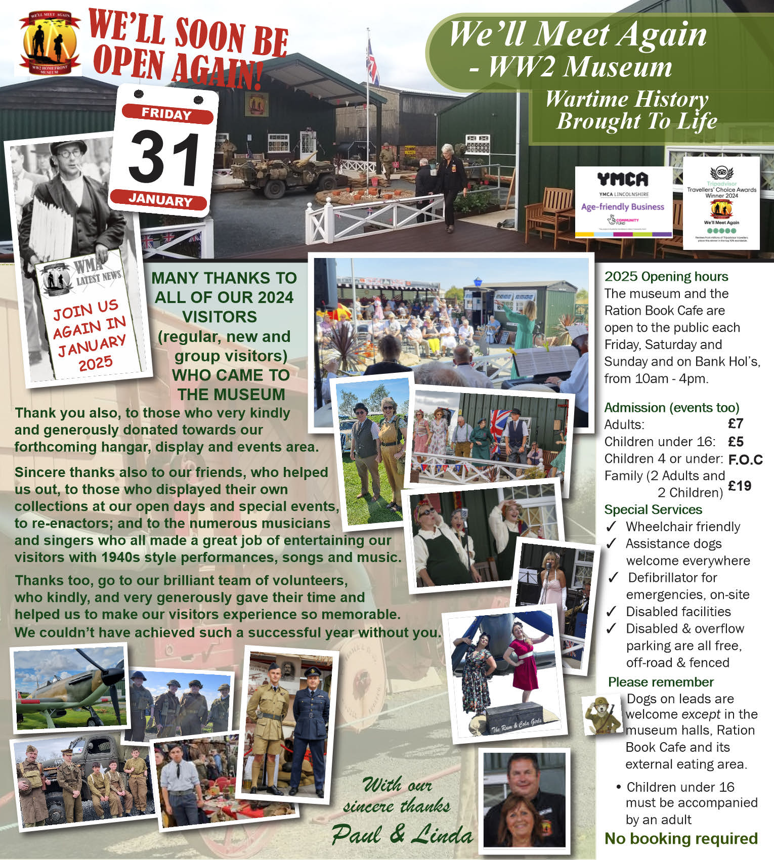 SOME OF OUR 2023 EVENTS