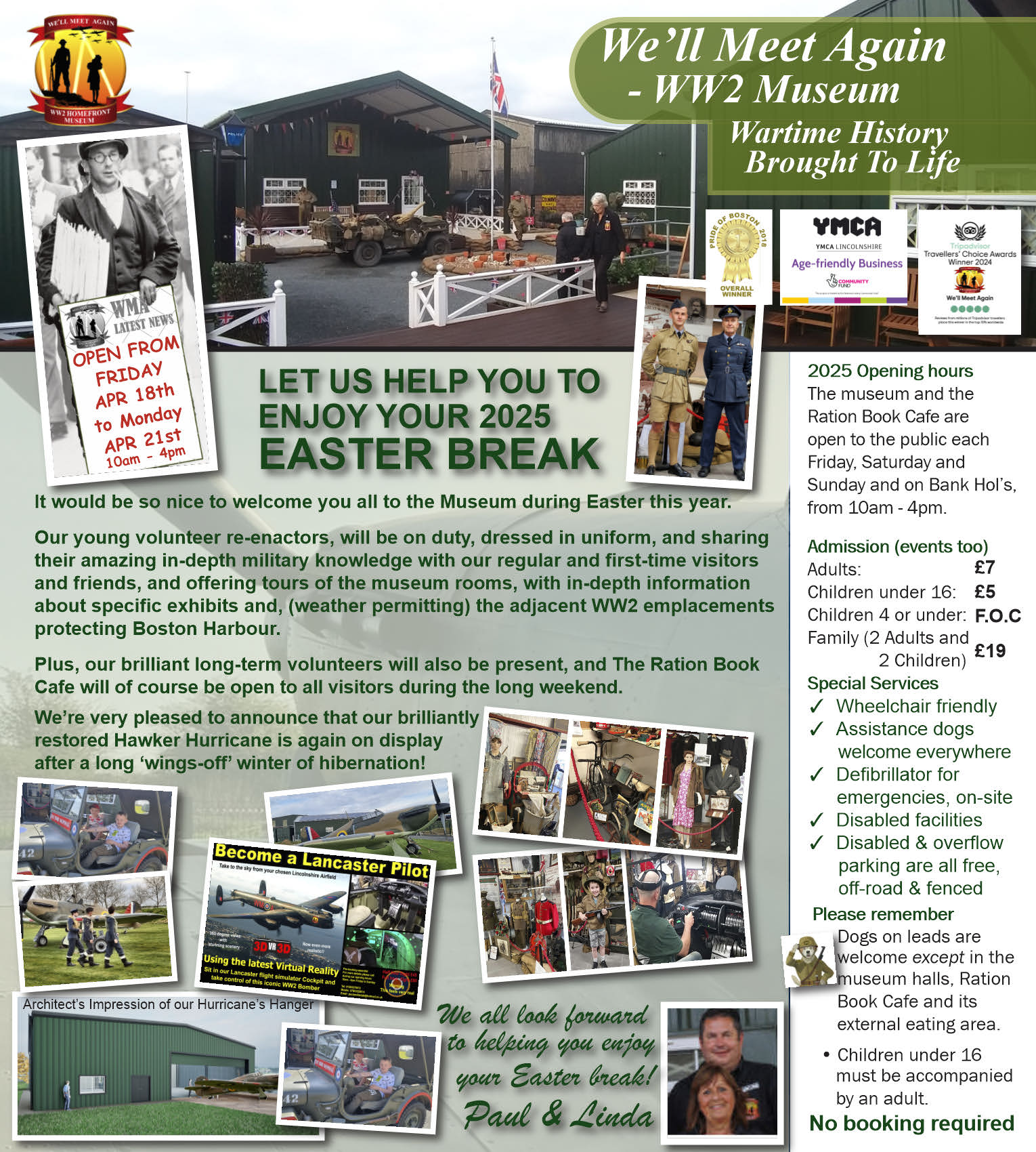 SOME OF OUR 2025 EVENTS