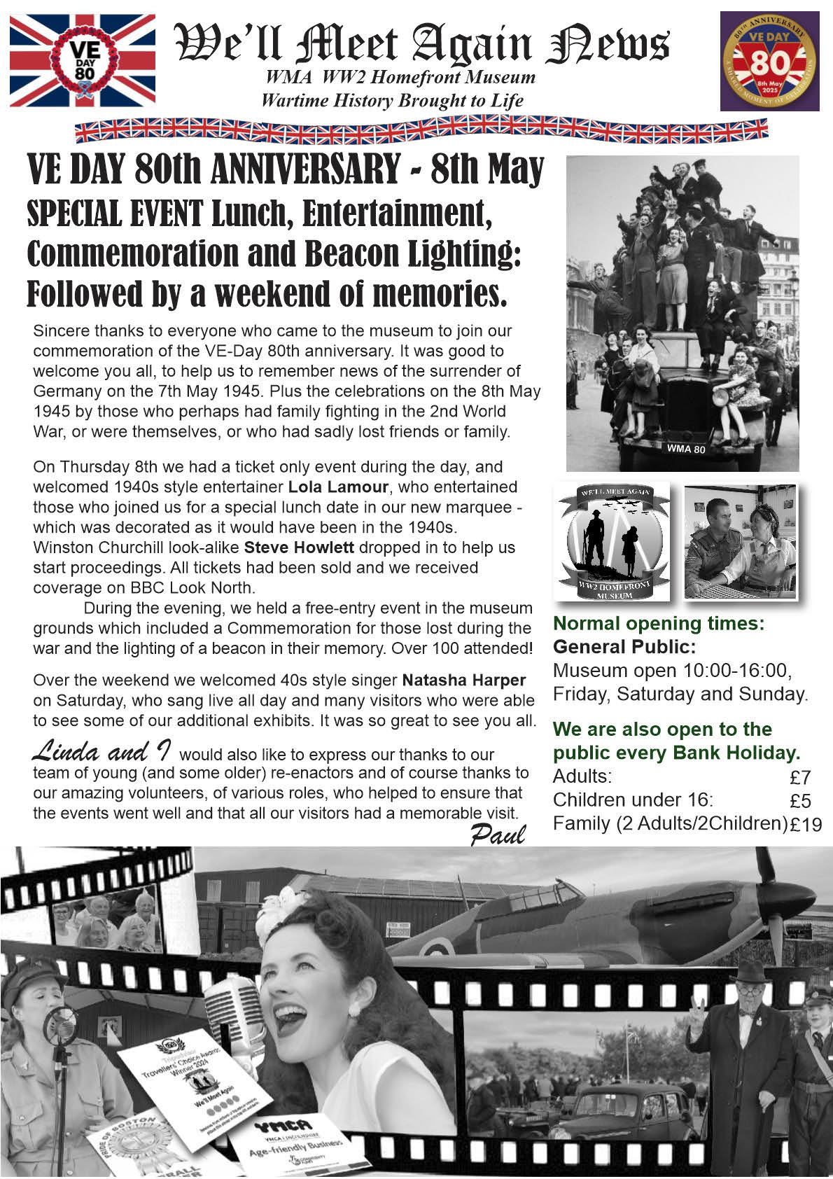 SOME OF OUR 2025 EVENTS