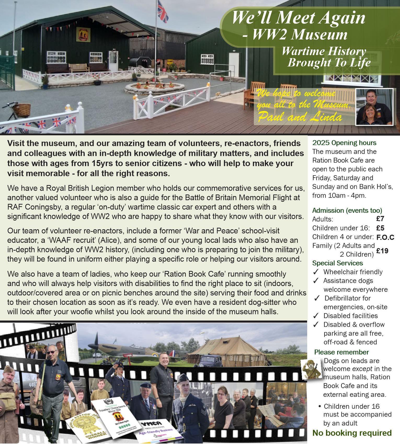 SOME OF OUR 2025 EVENTS