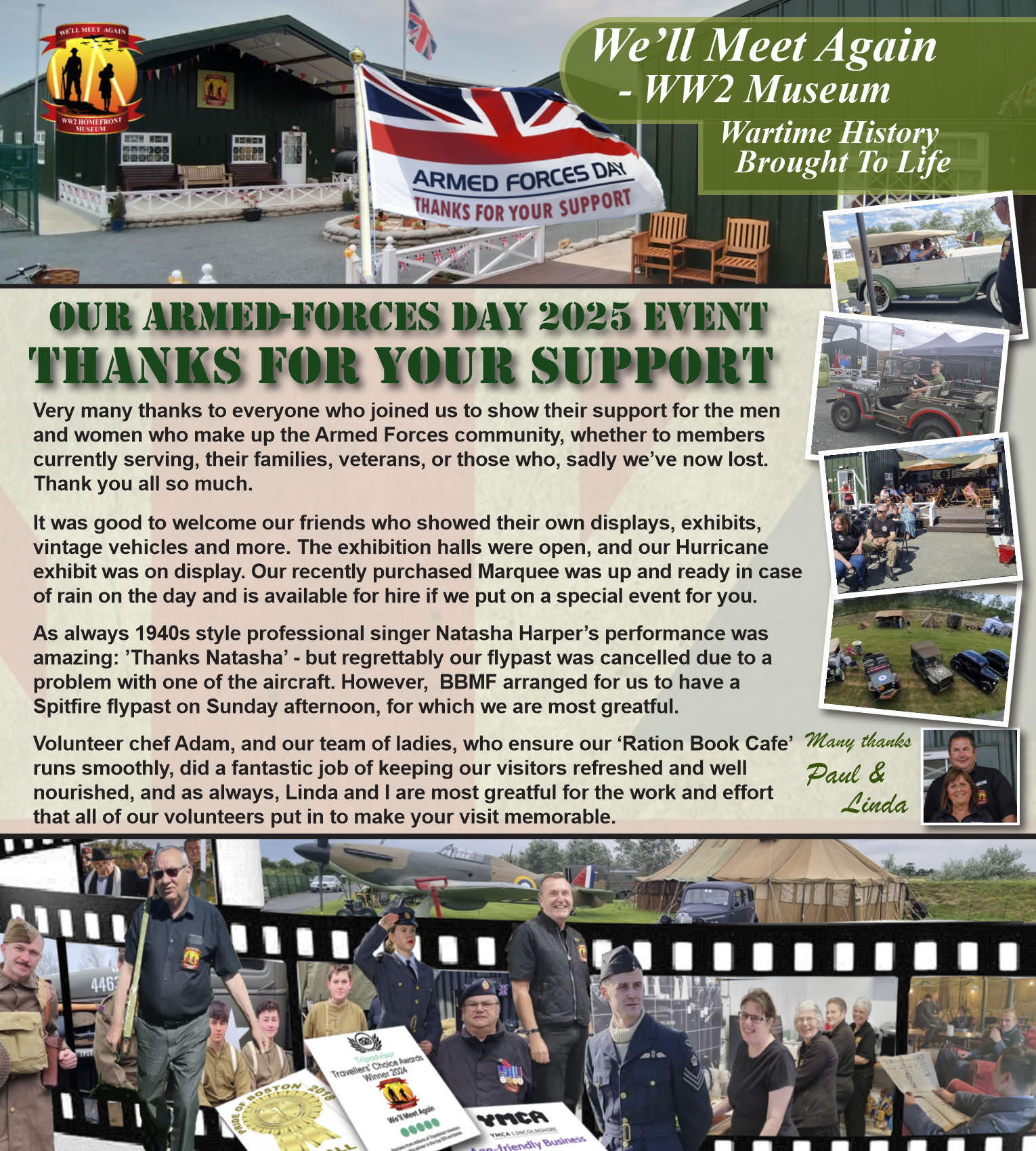 SOME OF OUR 2025 EVENTS