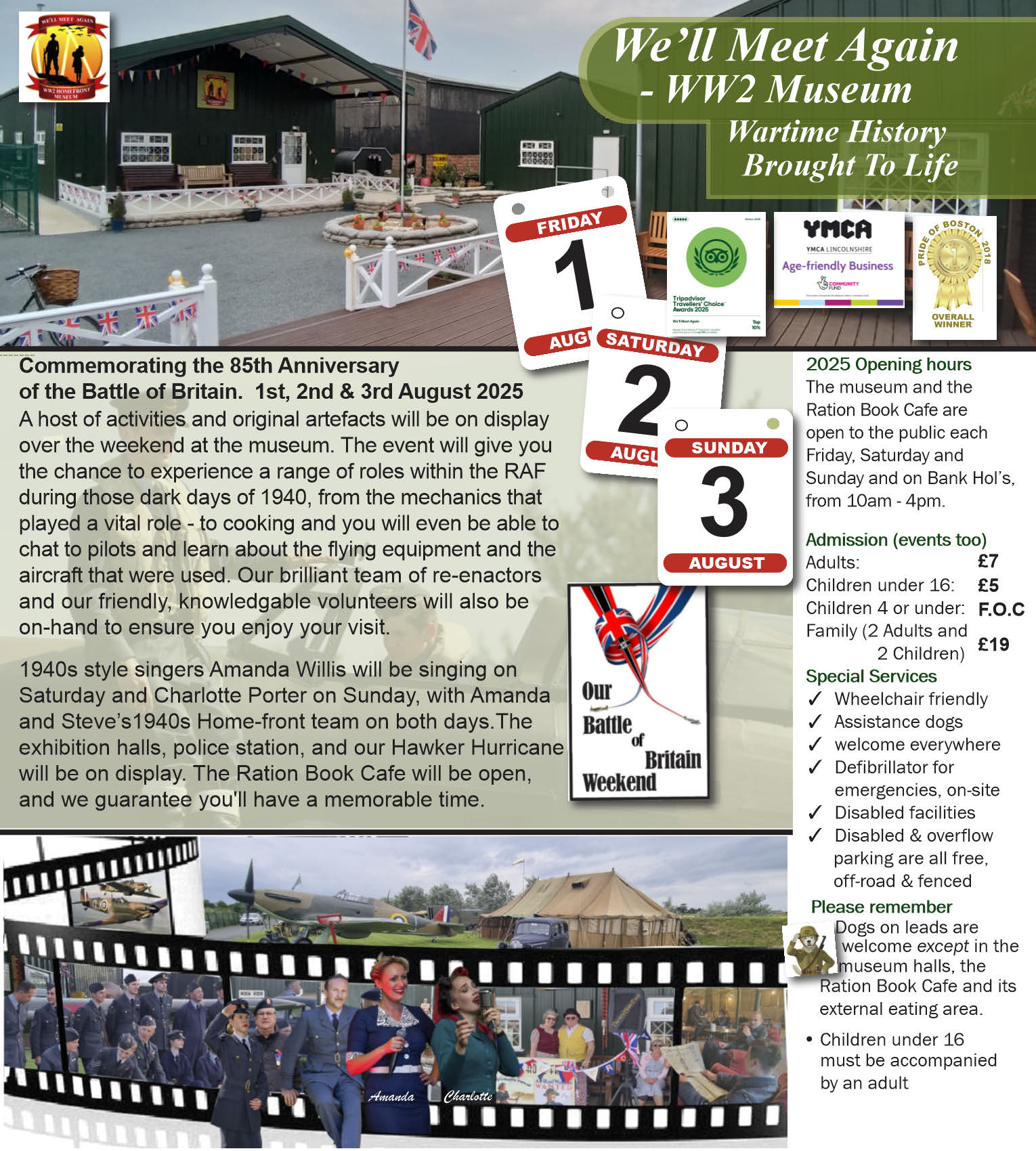 SOME OF OUR 2025 EVENTS