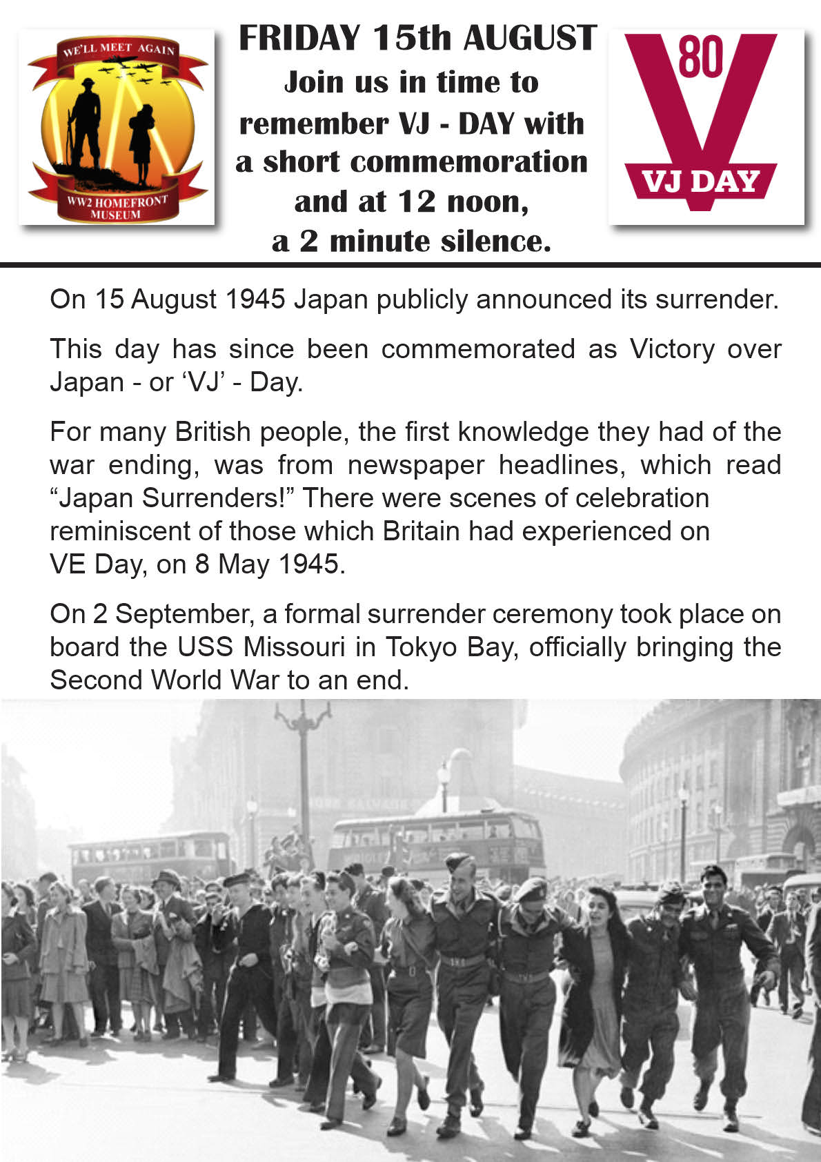 SOME OF OUR 2025 EVENTS