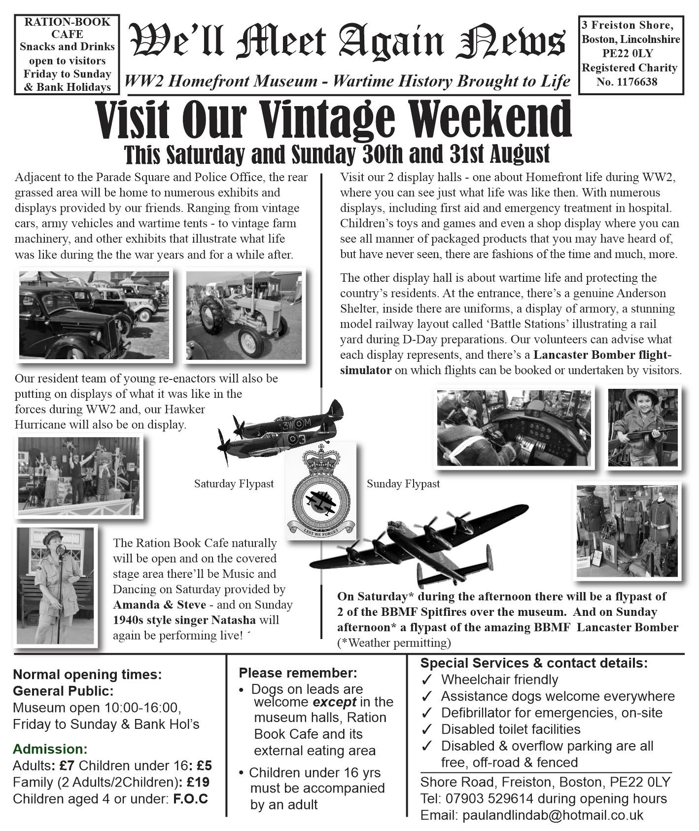 SOME OF OUR 2025 EVENTS