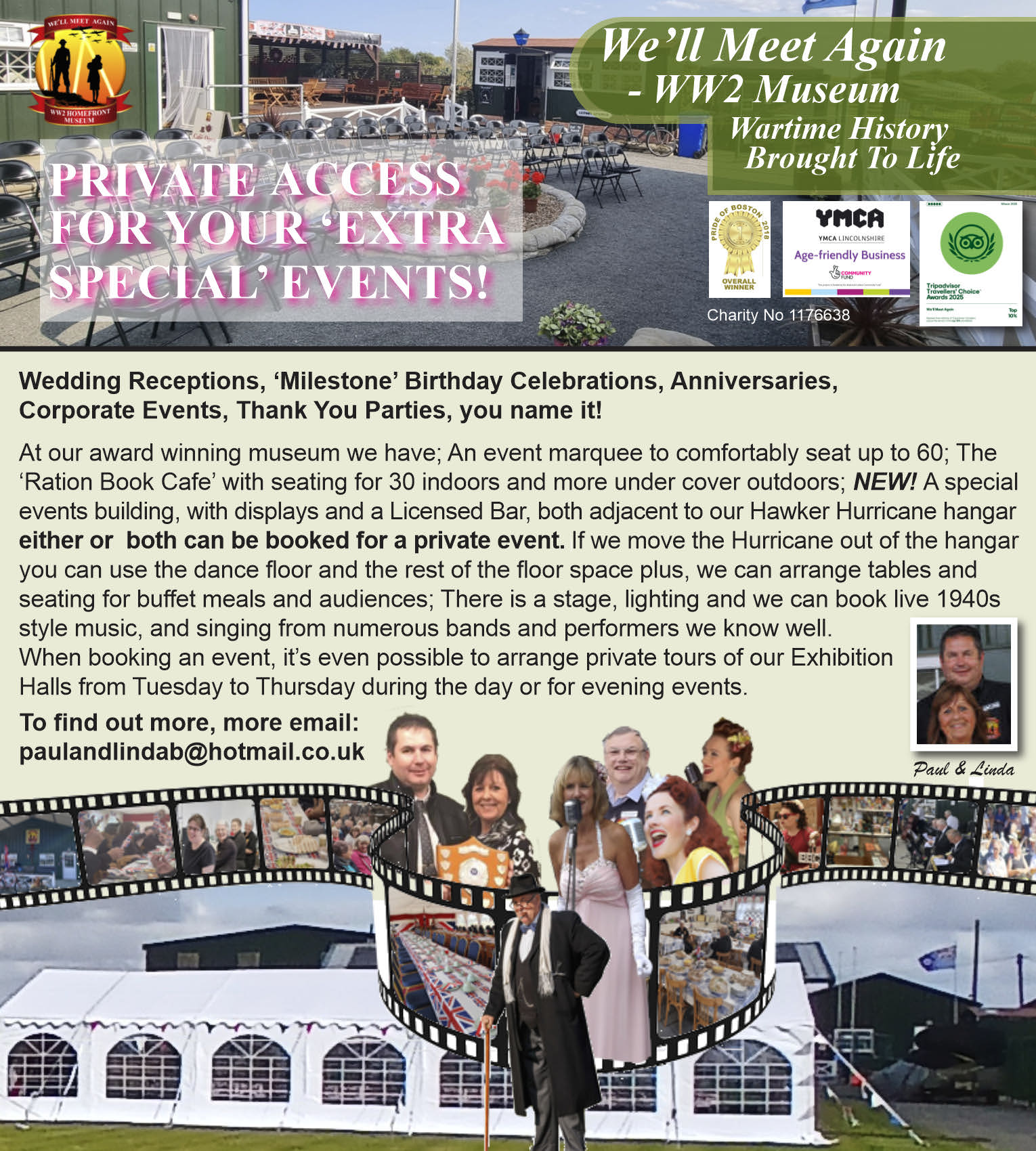 SOME OF OUR 2026 EVENTS