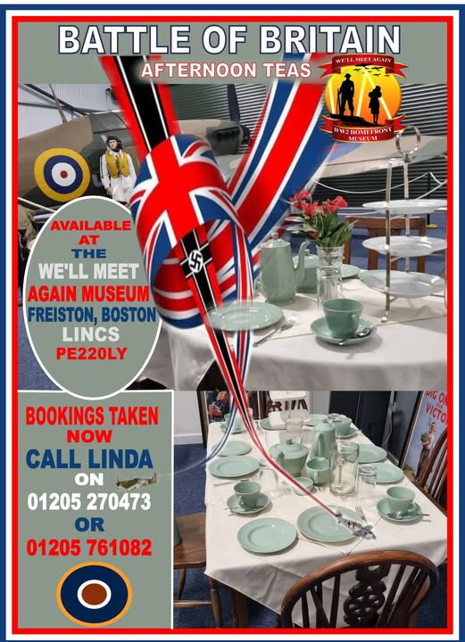 Battle of Britain event Afternoon Teas