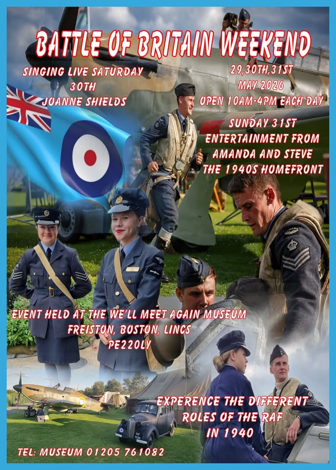 Battle of Britain Weekend May 29th, 30th and 31st