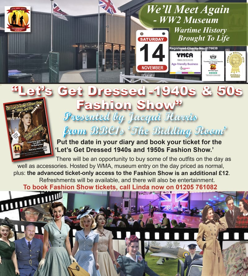'Let's Get Dressed - 1940s & 50s Fashion Show'