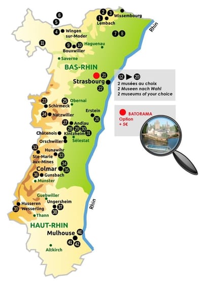 TOUR DELL' ALSAZIA (1078 Km.) DAL 19 AL 29 MAGGIO 2025