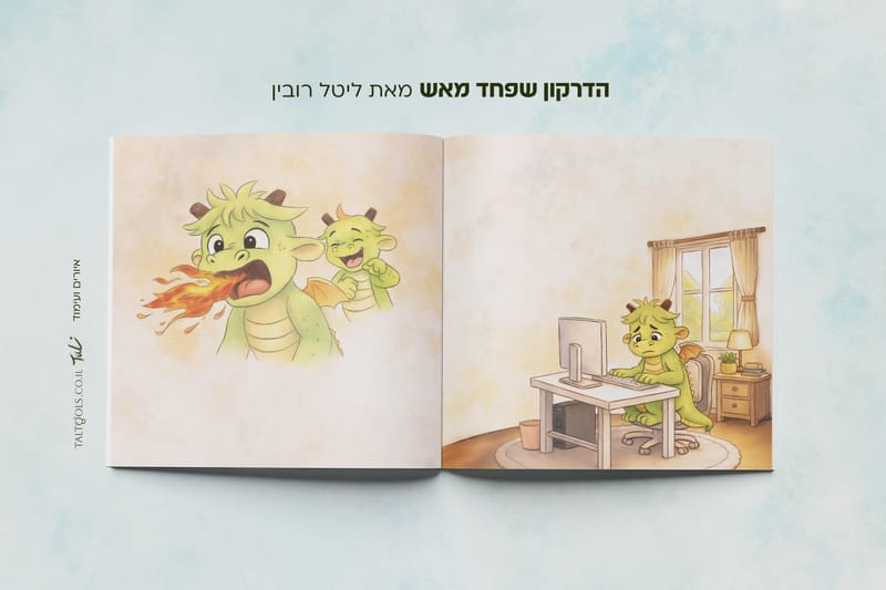 הדרקון שפחד מאש - ליטל רובין