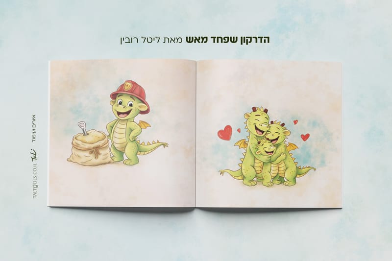 הדרקון שפחד מאש - ליטל רובין