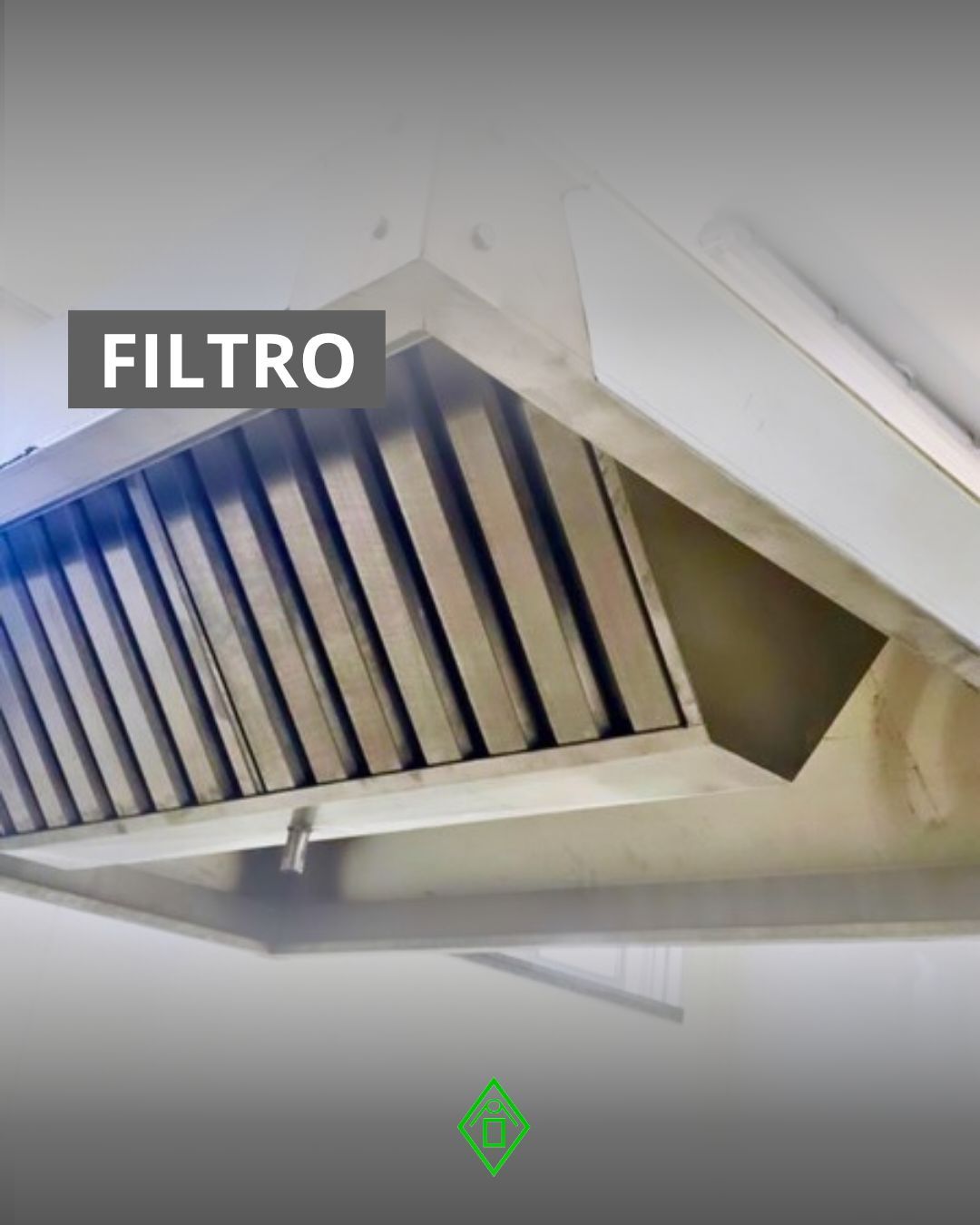 COIFA COM FILTROS EM AÇO INOX 304