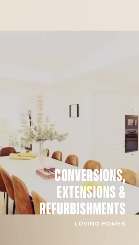 Conversions, extensions and refurbishment 