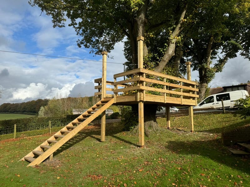 Treehouse grand reveal …