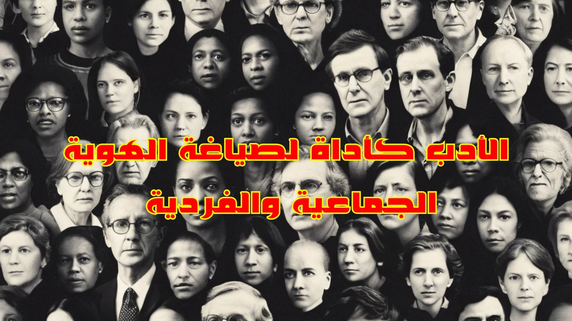الأدب كأداة لصياغة الهوية الجماعية والفردية