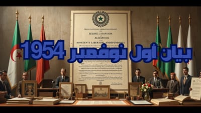 بيان أول نوفمبر 1954: وثيقة إعلان الثورة الجزائرية