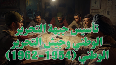 تأسيس جبهة التحرير الوطني وجيش التحرير الوطني (1954-1962): تحليل مؤسساتي لاستراتيجية التحرر الجزائري