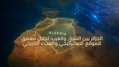 الجزائر بين الشرق والغرب: تحليل معمق للموقع الاستراتيجي والعبء التاريخي