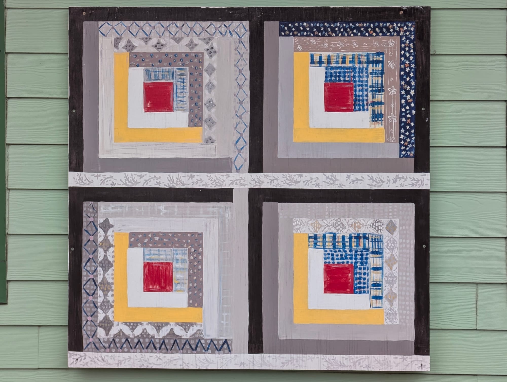 Log Cabin Quilt