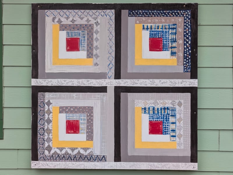 Log Cabin Quilt