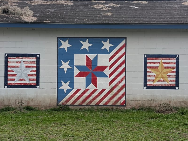 Patriotic Star Quilt