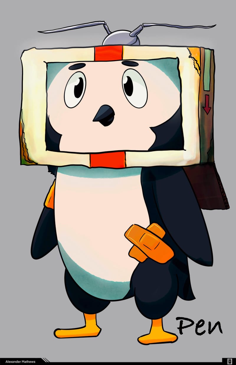 Designs to help break up the minutia of realism and anime styles. 