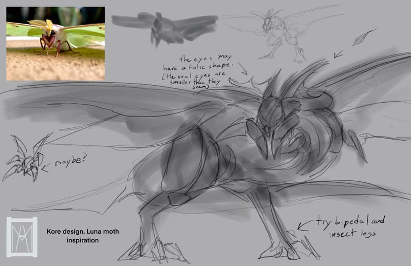 Character design for a personal series called "Millennium Knights"