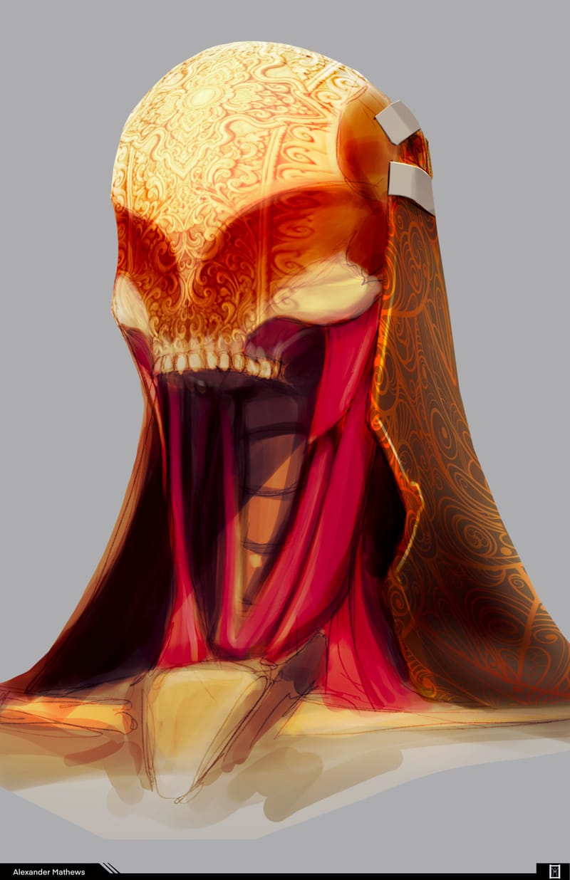 Character design for a personal series called "Millennium Knights"