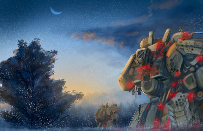 Designs and sketches made to try out any mech designs