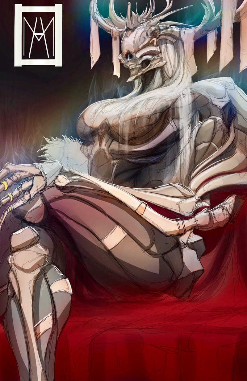 Character design for a personal series called "Millennium Knights"