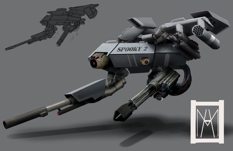 Examples of Photobashing practice. 