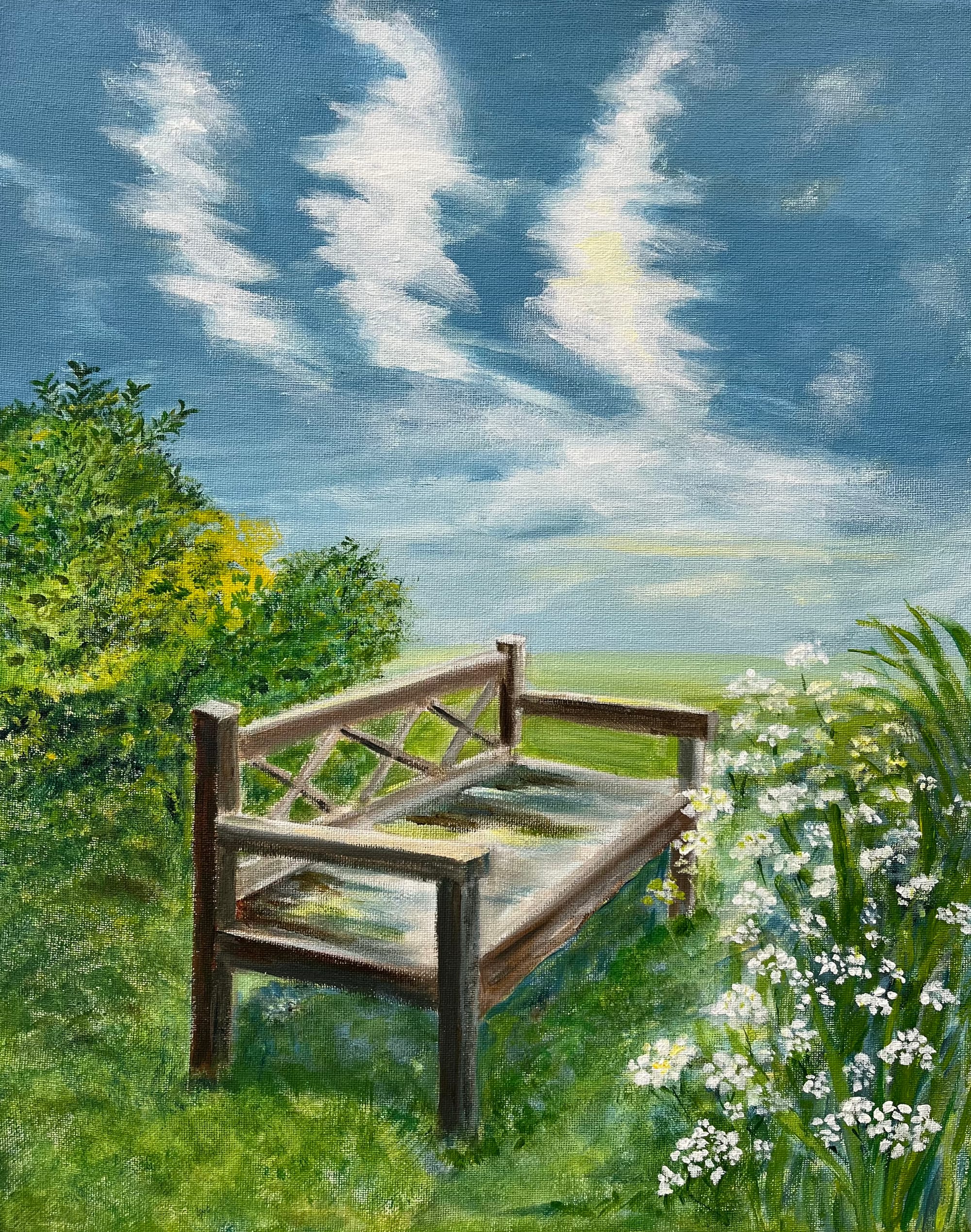The Bench at Meon Shore