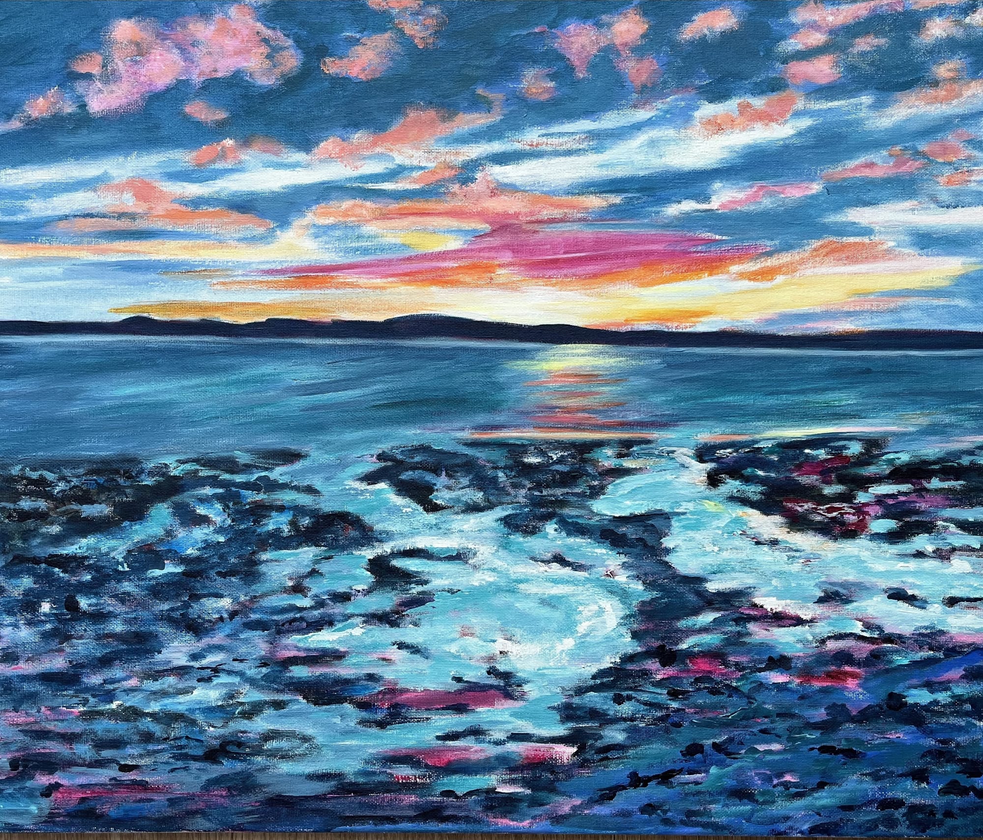 Hill Head at Low Tide