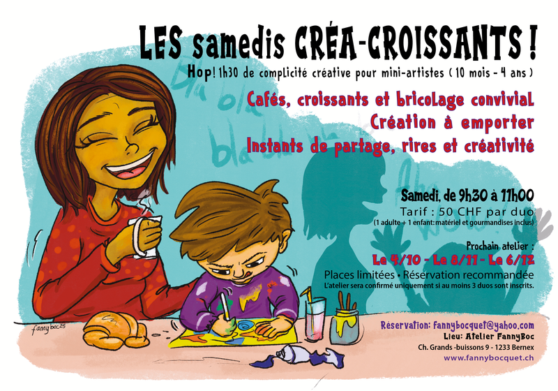 atelier parents-enfants (café, croissants)