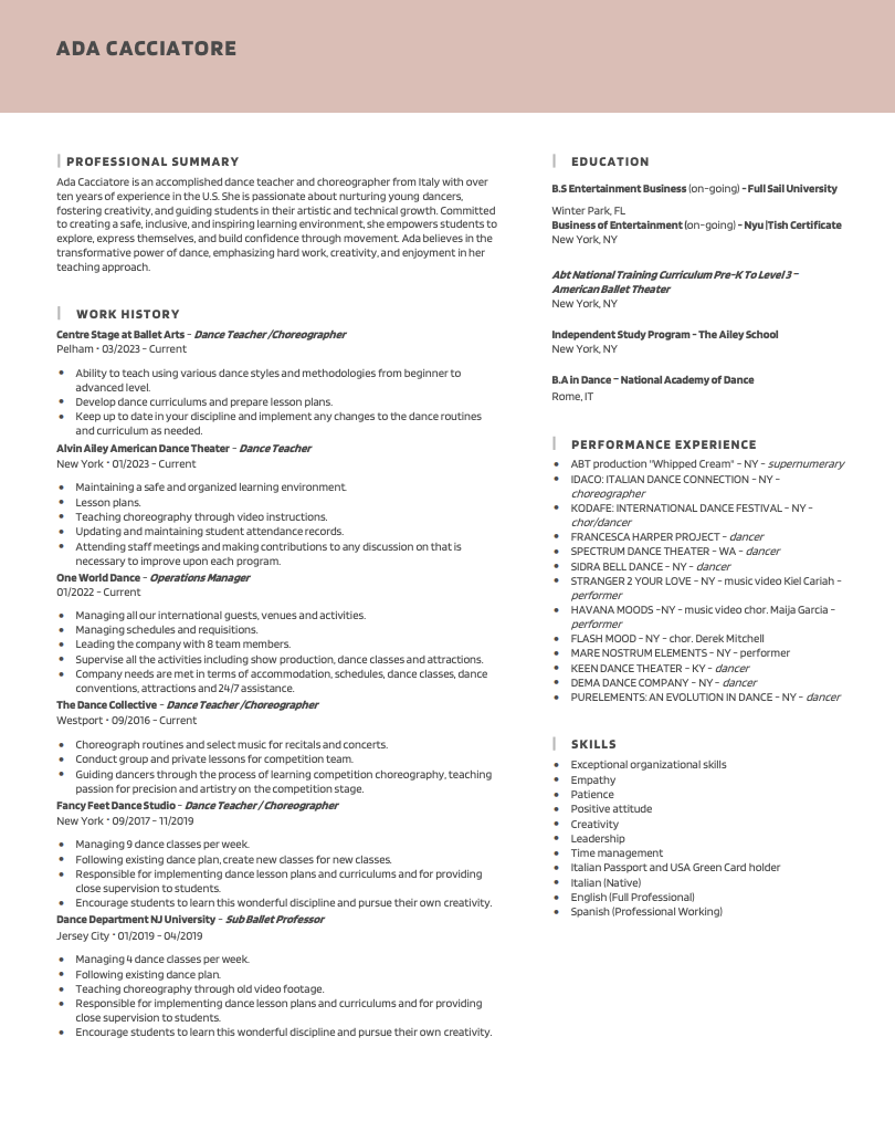 Résumé