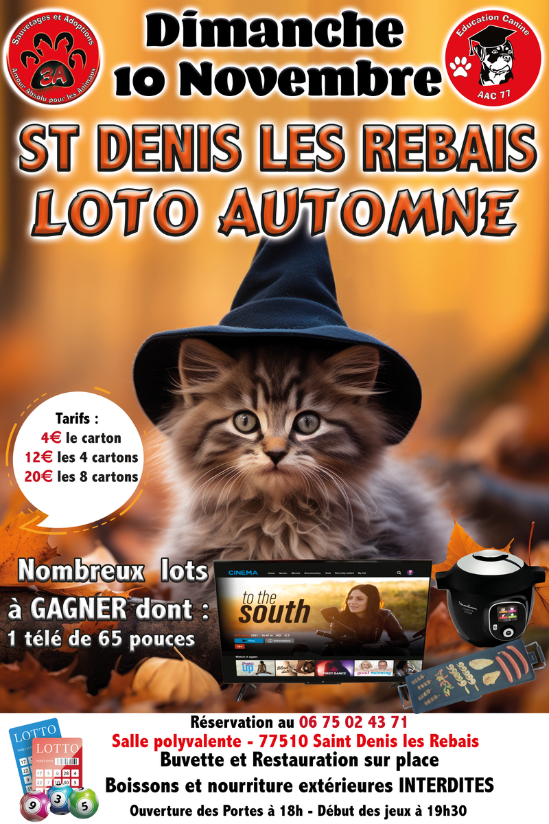 GRAND LOTO D'AUTOMNE