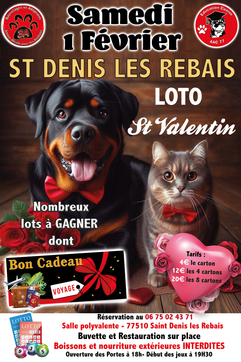 GRAND LOTO ST VALENTIN