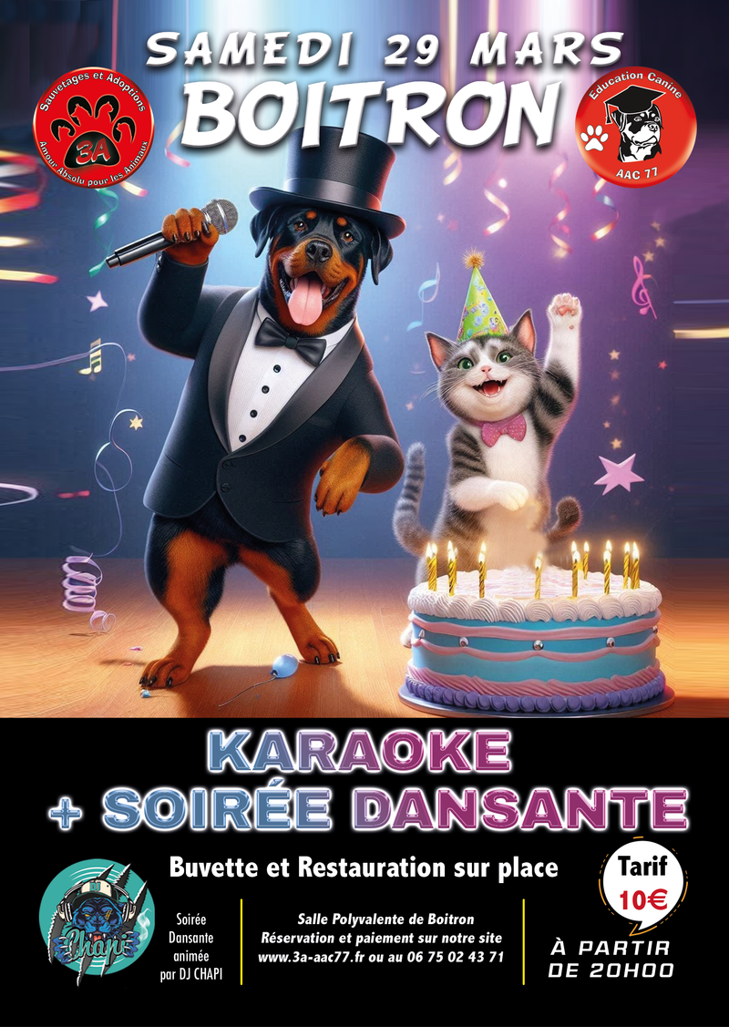 KARAOKE  + SOIREE DANSANTE