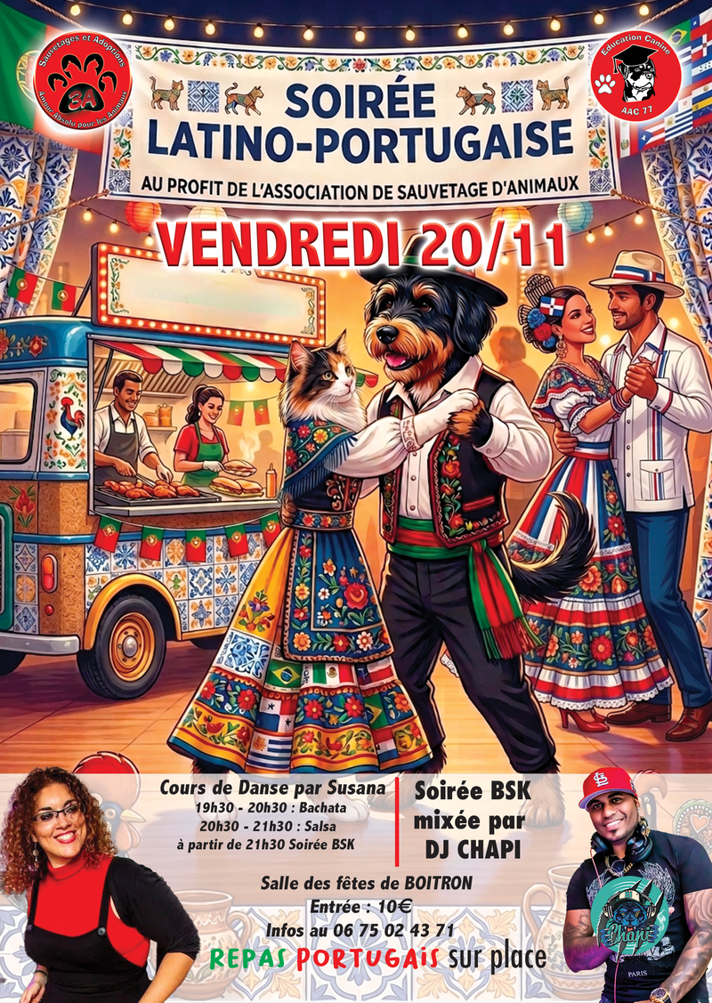 SOIREE  LATINO POTUGAISE