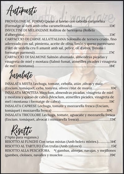 LA COMIDA ITALIANA AUTENTICA!