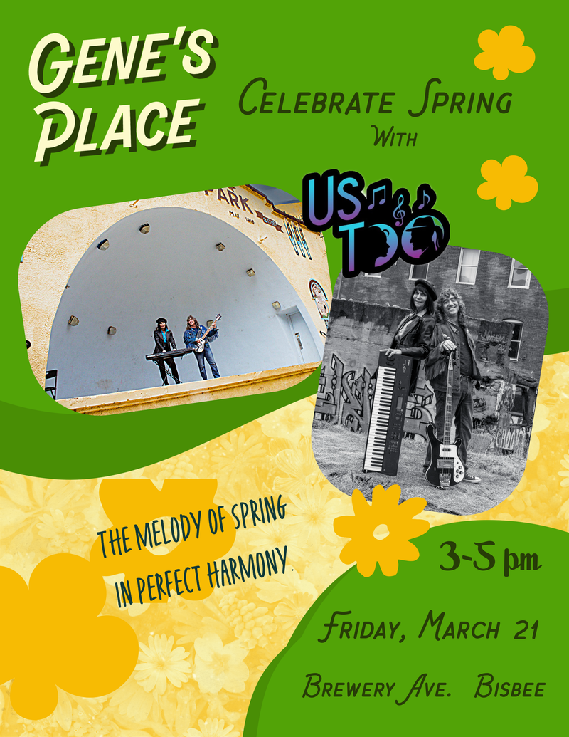 A Friday afternoon with Us Too in the Gultch